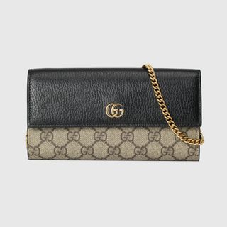 Gucci + GG Marmont Chain Wallet