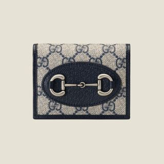 Gucci + Horsebit 1955 Card Case Wallet