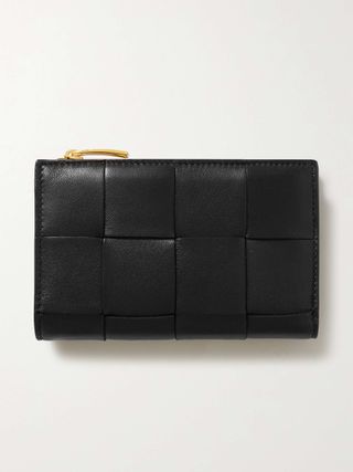 Bottega Veneta + Cassette Intrecciato Leather Wallet