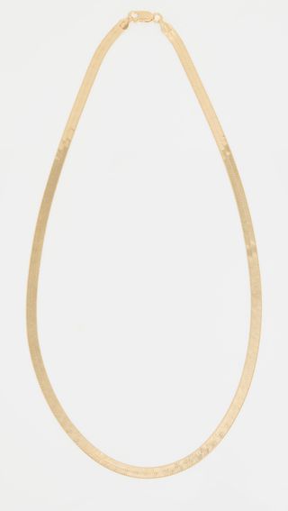 Loren Stewart + Ultra Herringbone Chain Necklace