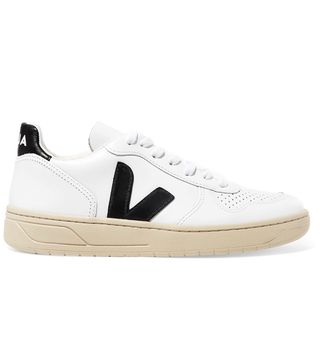 Veja + V-10 Leather Sneakers