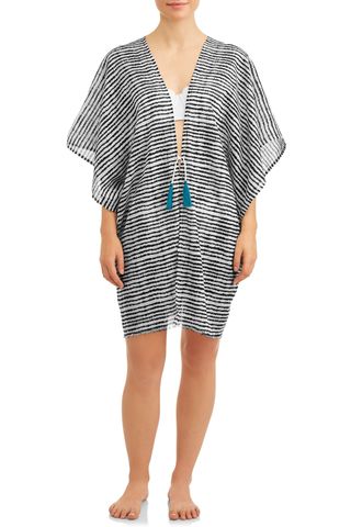 Eliza May Rose + Tie-Front Swimsuit Cover-Up