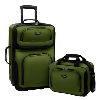 U.S. Traveler + Rio 2-Piece Carry-On Luggage Set