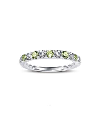 Lafonn + Simulated Diamond Birthstone Band Ring