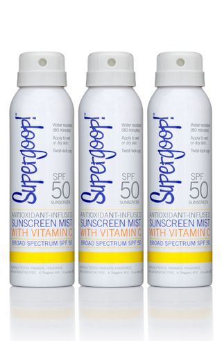 Supergoop! + SPF 50 Antioxidant Infused Sunscreen Mist Trio