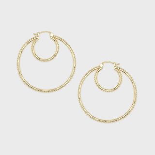 gorjana + Bali Double Hoops