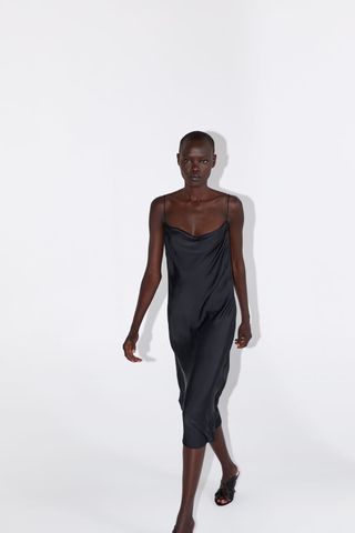 Zara + Slip Dress With Straps