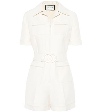 Gucci + Wool and Silk Playsuit