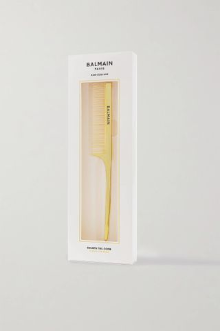 Balmain Hair Couture + Golden-Plated Tail Comb