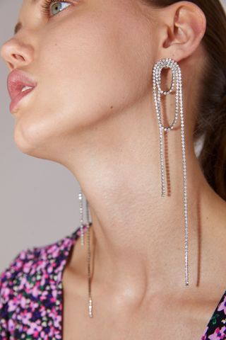 Zara + Sparkly Earrings
