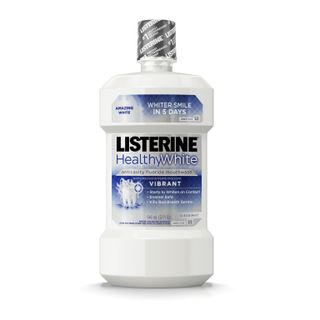 Listerine + Healthy White Vibrant Multi-Action Fluoride Mouth Rinse