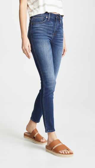 Madewell + High Rise Skinny Jeans