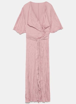 Zara + Wrinkle Look Dress