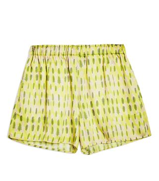 Topshop Boutique + Printed Runner Shorts