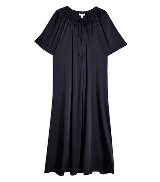 Topshop + Smock Maxi Dress By Boutique