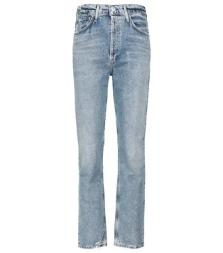 Citizens of Humanity + Sabine High-Rise Straight-Leg Jeans