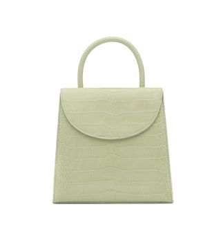 By Far + Tamara Croc-Effect Leather Tote