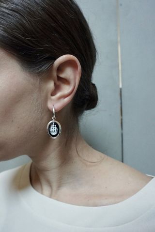 Sophie Buhai + Cameo Earrings
