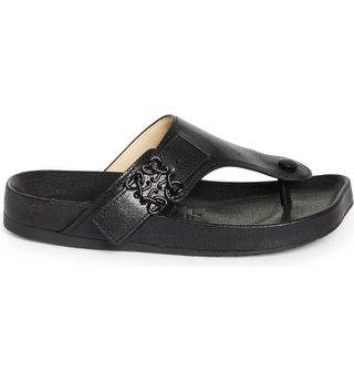 Loewe + Leather Comfort Sandals
