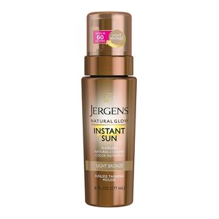 Jergens + Natural Glow Instant Sun Sunless Tanning Mousse