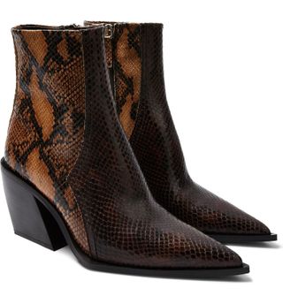 Topshop + Honour Pointed Toe Western Boot