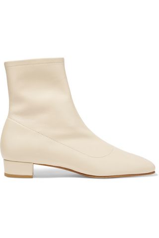 By Far + Este Leather Ankle Boots