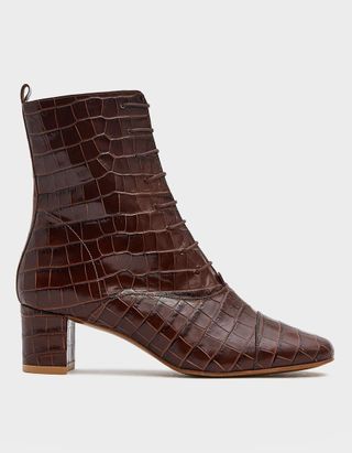 By Far + Lada Nutella Croc Boots