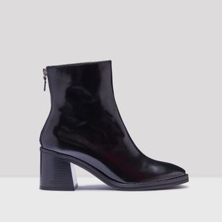 Miista + Cybil Black Florentique Leather Boots