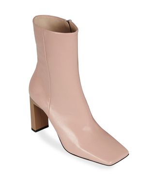 Wandler + Isa Side Zip Leather Booties