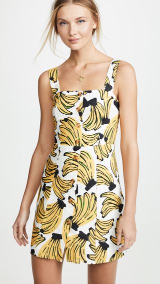Farm Rio + Bossa Banana Mini Dress