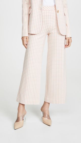 Rosetta Getty + Pull On Straight Trousers