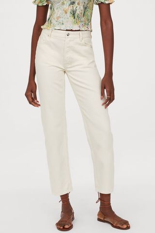 H&M + Straight Ankle Jeans