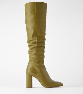 Zara + Leather Boots