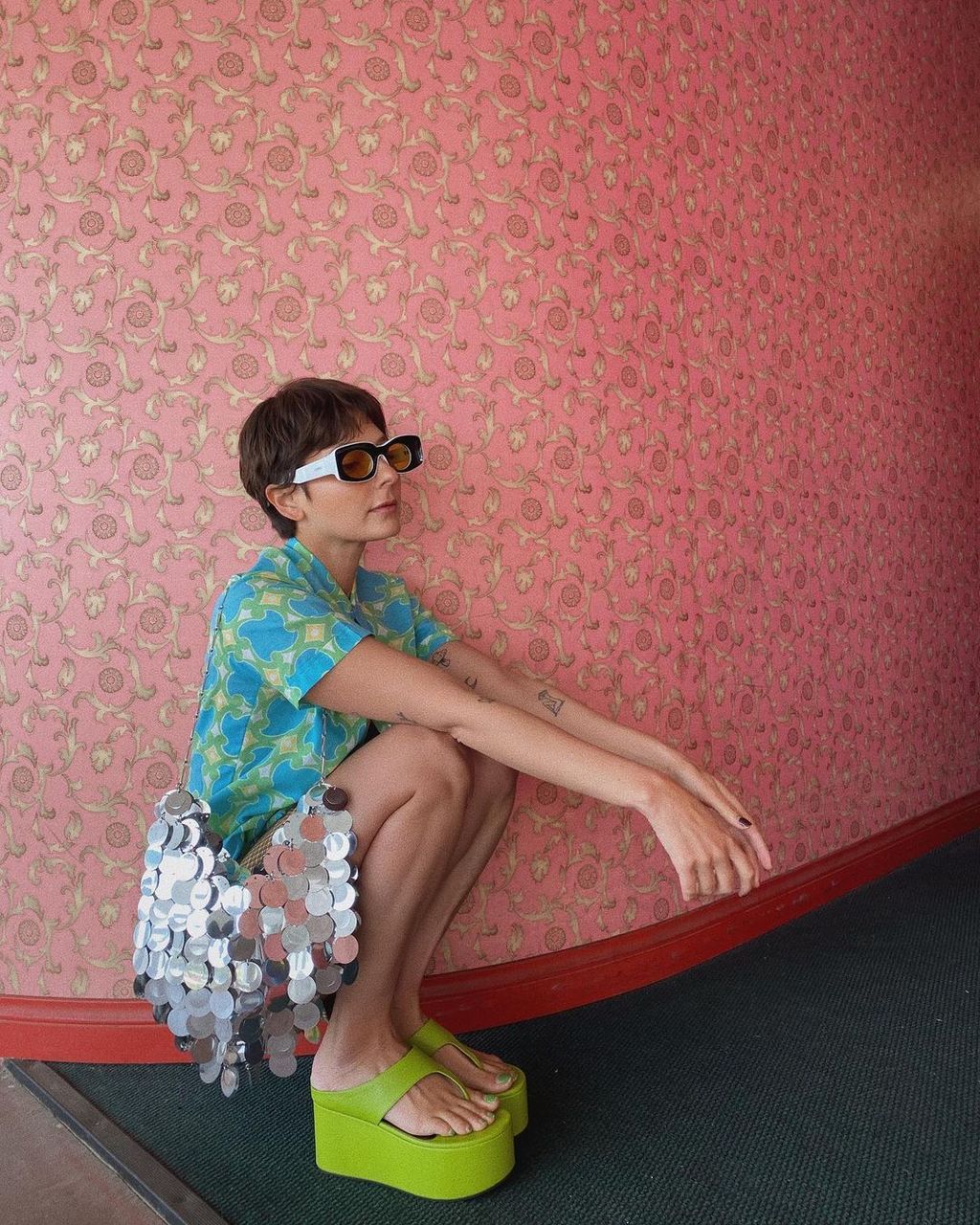 colorful designer sandals