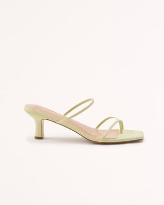 Abercrombie & Fitch + Strappy Heel Sandals