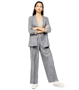 Topshop + Salt and Pepper Double Breasted Suit