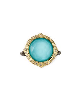 Armenta + Old World Pointed Turquoise Quartz Ring