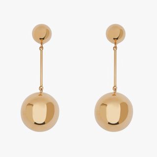 J.W. Anderson + Sphere Drop Brass Earrings