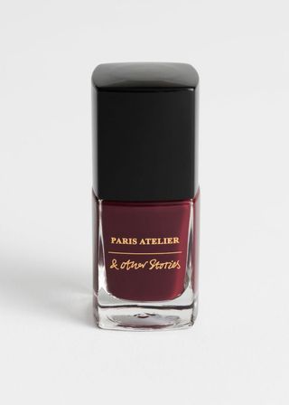 & Other Stories + Maroon Joie Nail Polish