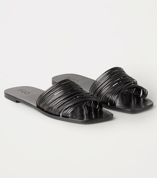 COS + Strappy Leather Sandals
