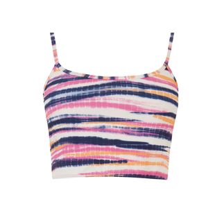 Warehouse + Tie-Dye Bikini Vest