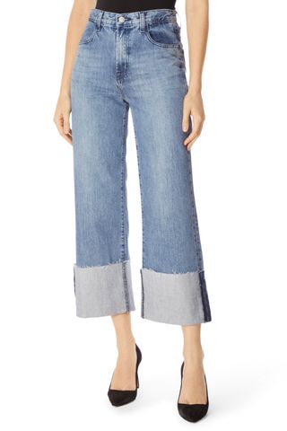 J Brand + Joan High Rise Crop Jeans