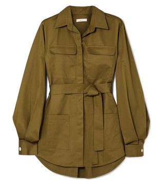 Matin + Belted Cotton-Twill Jacket