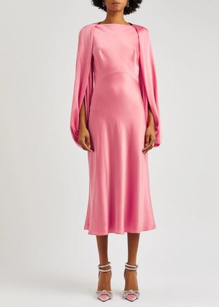 Roksanda + Koda Silk-Satin Midi Dress