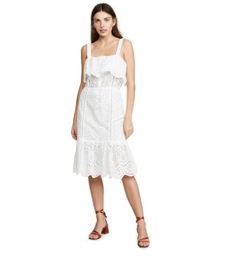 7 for All Mankind + Eyelet Dress
