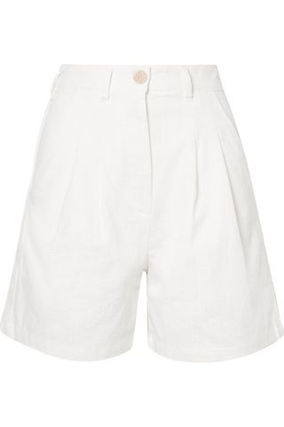 L.F. Markey + Henry Linen and Cotton-Blend Shorts