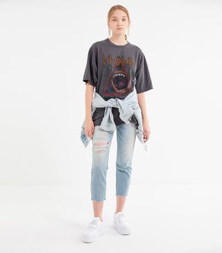 Urban Outfitters + Def Leppard Love Bites T-Shirt Dress