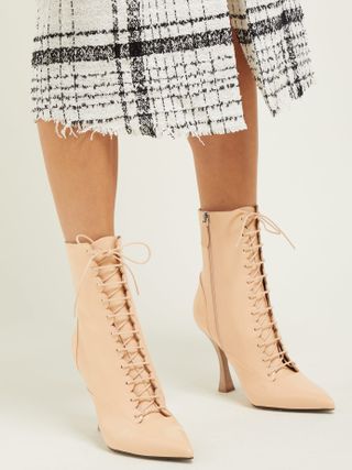 Brock Collection + X Tabitha Summons Leather Ankle Boots