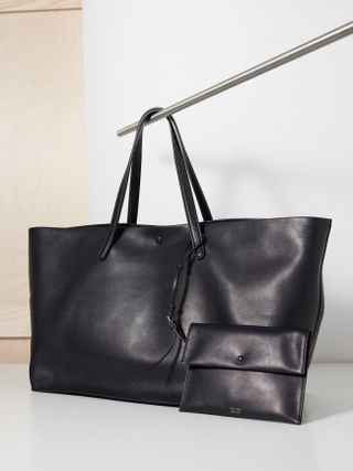 The Row + Idaho Xl Leather Tote Bag