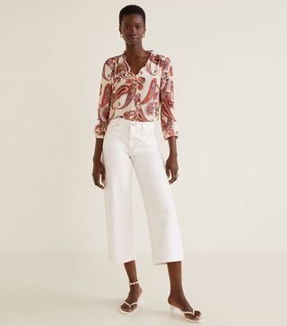 Mango + Culotte Relaxed Jeans